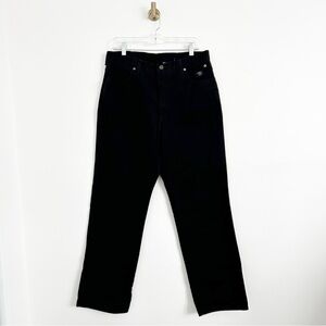 Harley Davidson Women's Black Bootcut Jeans USA Made Size 16R